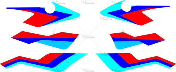 Decals for BMW S-1000-RR 2010 SAFETY