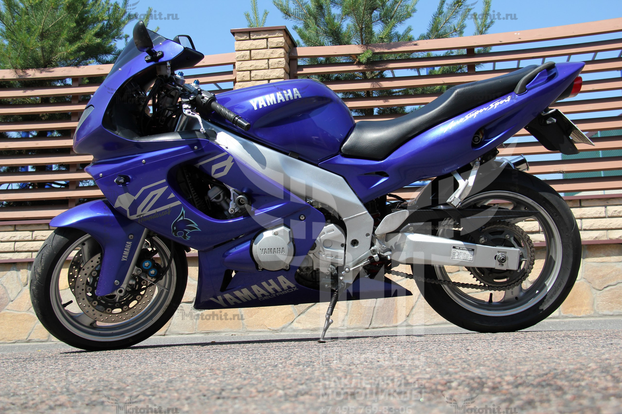 Decals for Yamaha YZF-600-R 1998-2001 THUNDERCAT - Image 2