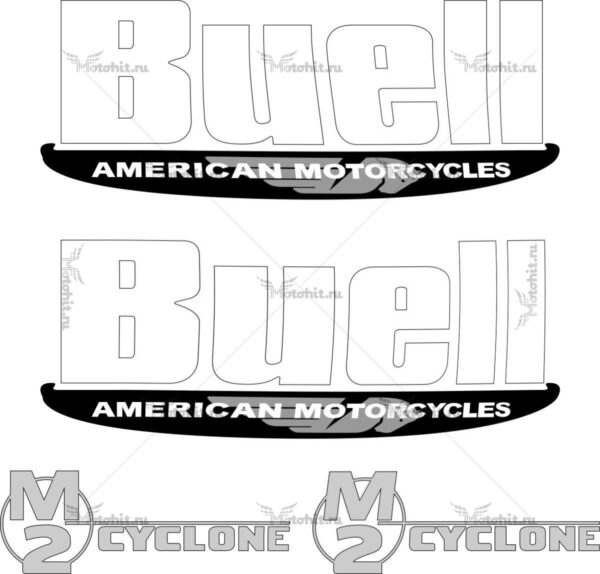 Sticker for BUELL M2-CYCLONE-MK2 1997-2000