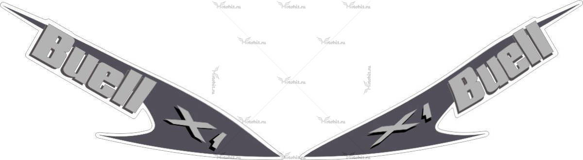 Decals for BUELL X1-LIGHTNING