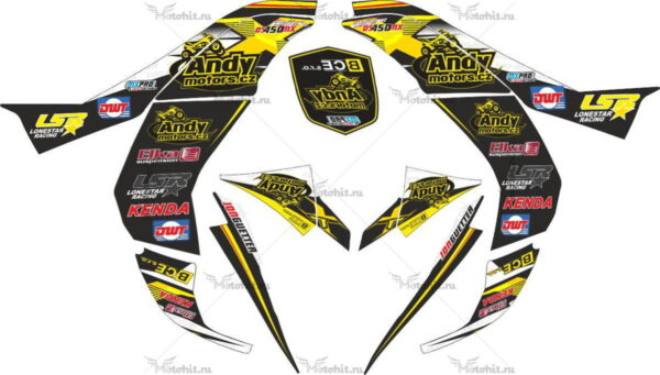 Decals for CAN-AM DS-450 MX-ANDYMOTORS