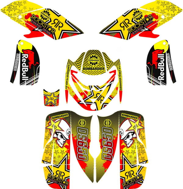 Decals for CAN-AM DS-650