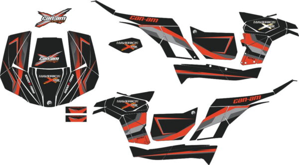 Decals for CAN-AM DS-LIMITED-1000R