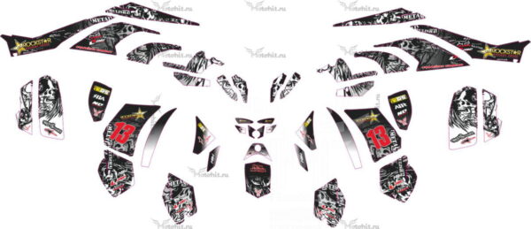 Decals for CAN-AM DS-450 REAPER MULISHA