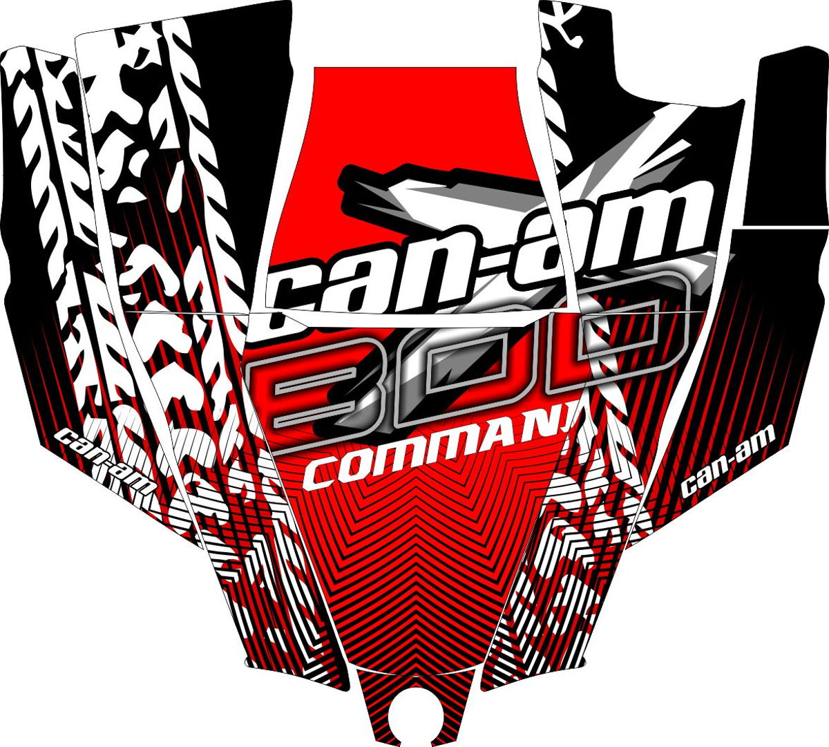 Decals for CAN-AM COMMANDER