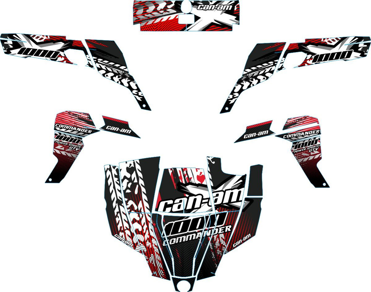 Decals for CAN-AM COMMANDER-1000