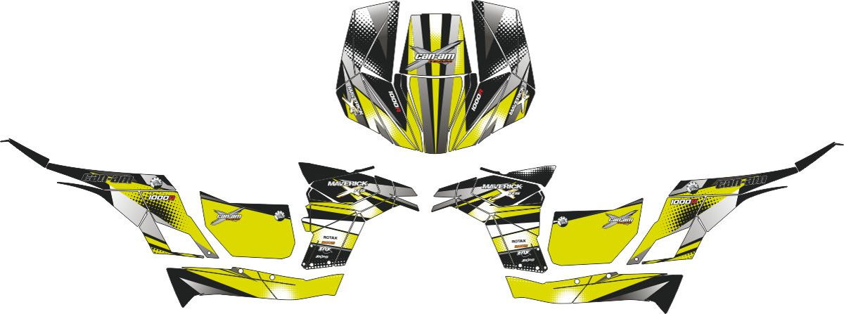 Decals for CAN-AM MAVERICK-3