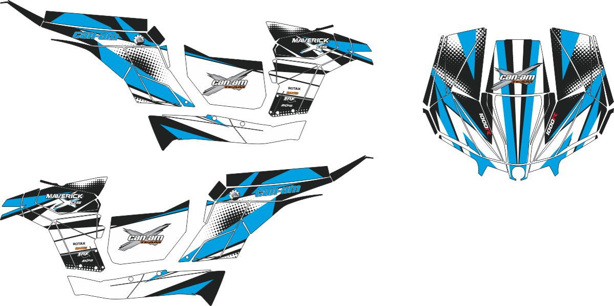 Decals for CAN-AM MAVERICK-4