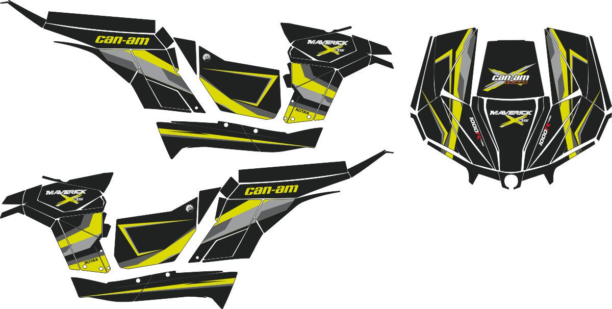 Decals for CAN-AM MAVERICK-7