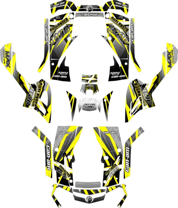 Decals for CAN-AM OUTLANDER-MAX-800-1000