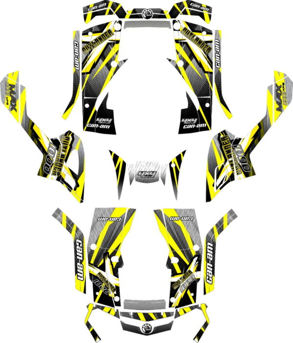 Decals for CAN-AM OUTLANDER-MAX-800-1000-MONSTER