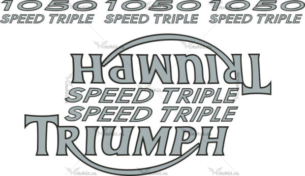 Decals for DAYTONA-1050 TRIUMPH-SPEEDTR