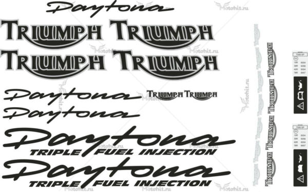Decals for TRIUMPH DAYTONA