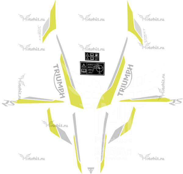 Decals for Triumph Street Triple RS 2020-2023