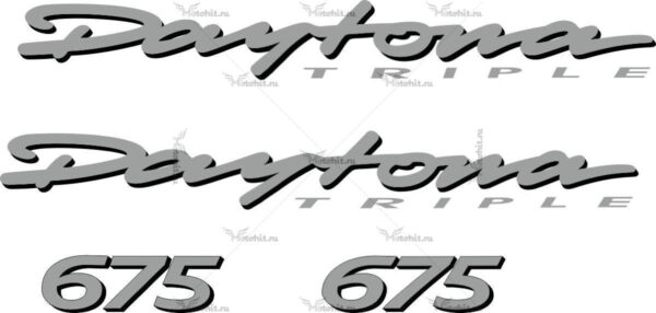 Decals for DAYTONA 675