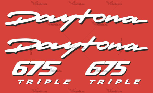 Decals for DAYTONA-675 2007 TRIUMPH