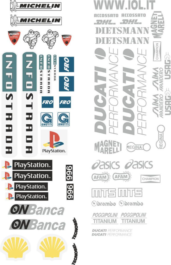 Decals for DUCATI FOGGY-KIT-2