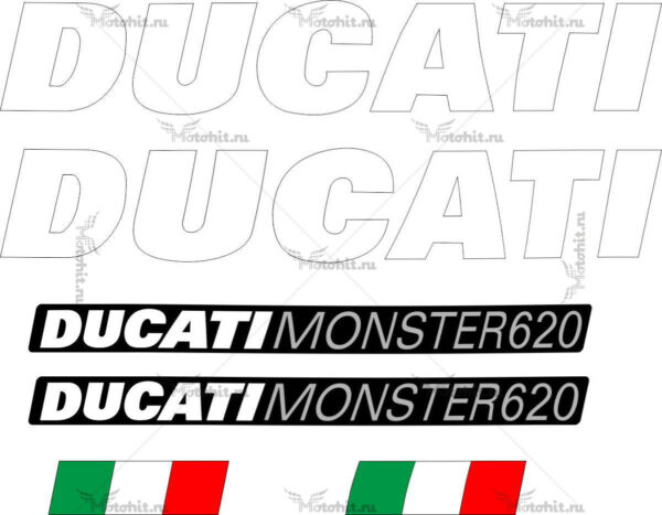 Decals for DUCATI-620