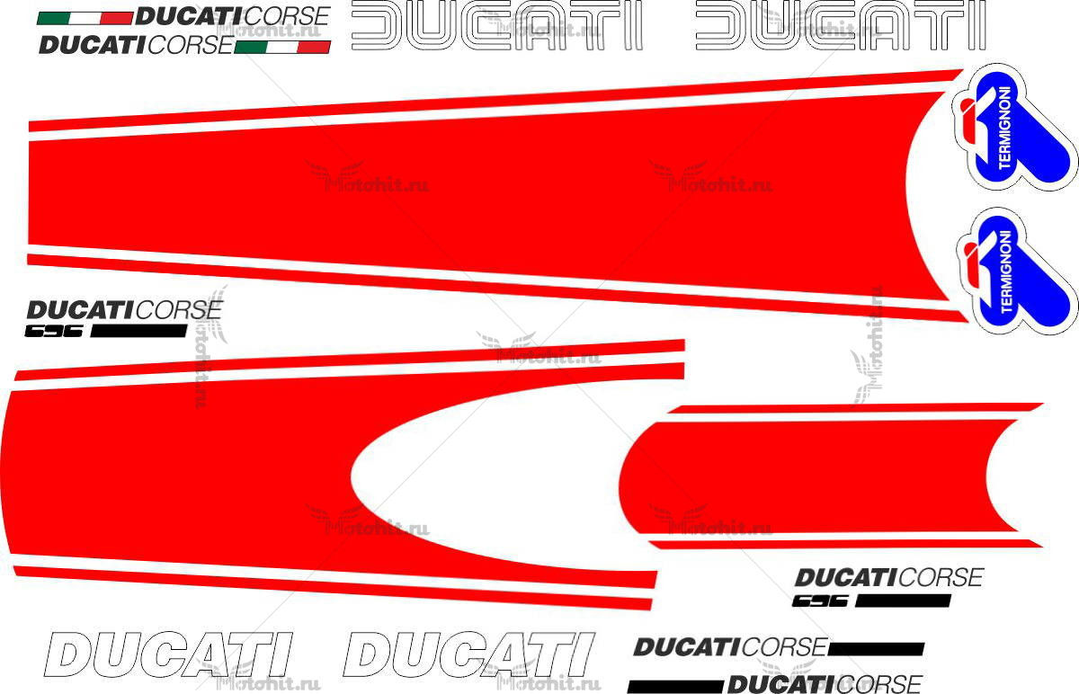Decals for DUCATI-696 MONSTER