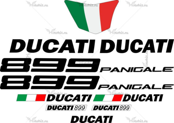 Decals for DUCATI-899 BLACK