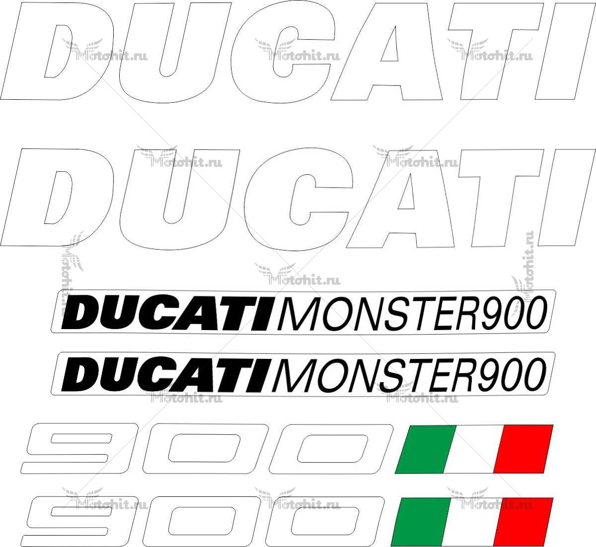 Decals for DUCATI-900