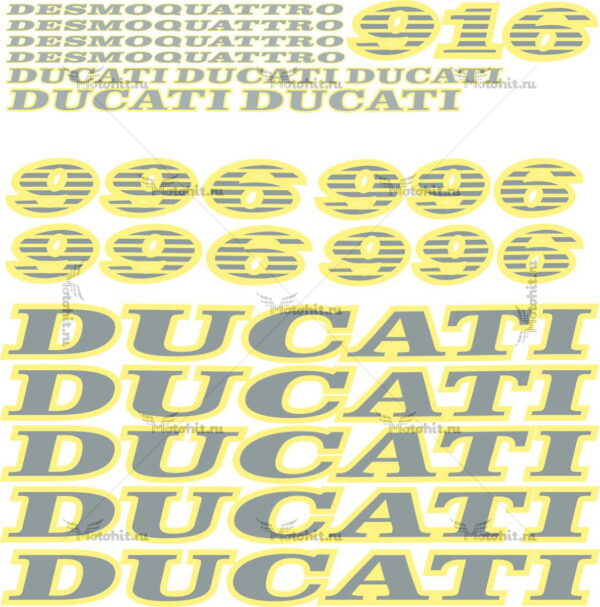 Decals for DUCATI-916-996