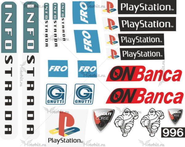 Decals for DUCATI-996