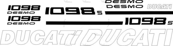 Decals for DUCATI 1098