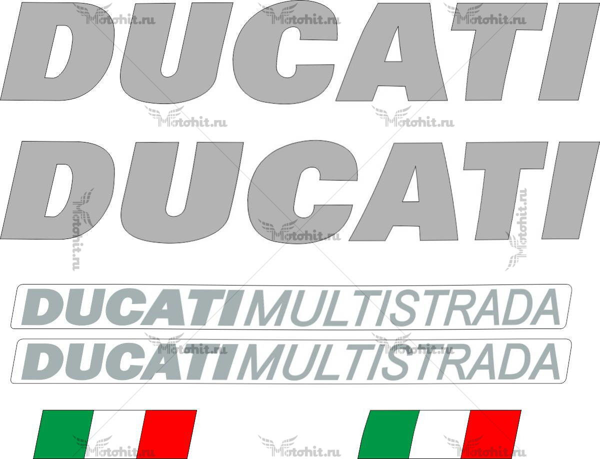 Decals for DUCATI MULTISTRADA