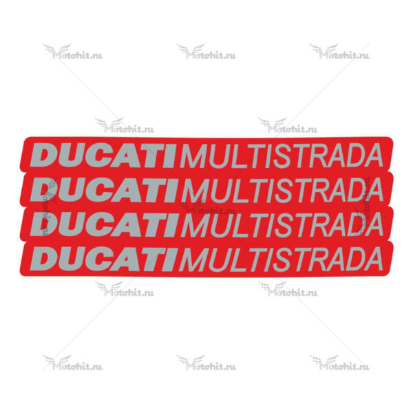 Decals for DUCATI MULTISTRADA-RED