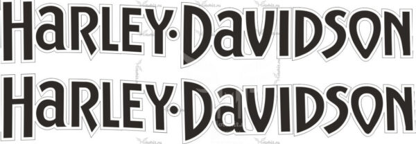 Decals for Harley Davidson XLH-1200-2001