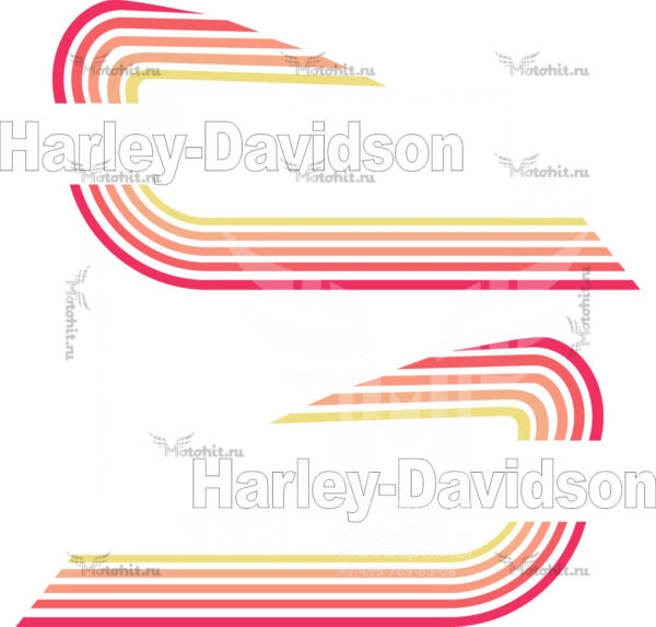 Decals for Harley Davidson Sportster 2016