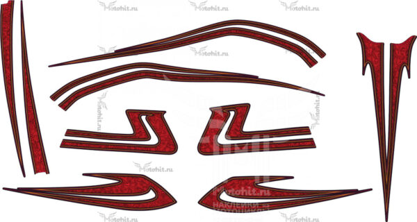 Decals for HARLEY-DAVIDSON FLHR ROAD KING 2017