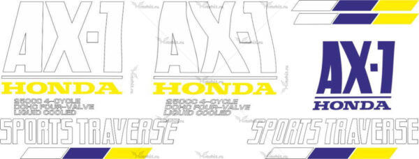 Decals for Honda AX-1-250 1987-1994