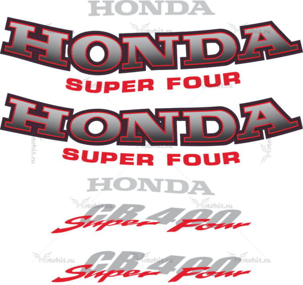 Decals for Honda CB-400 1999-2001 VTEC-1 txt