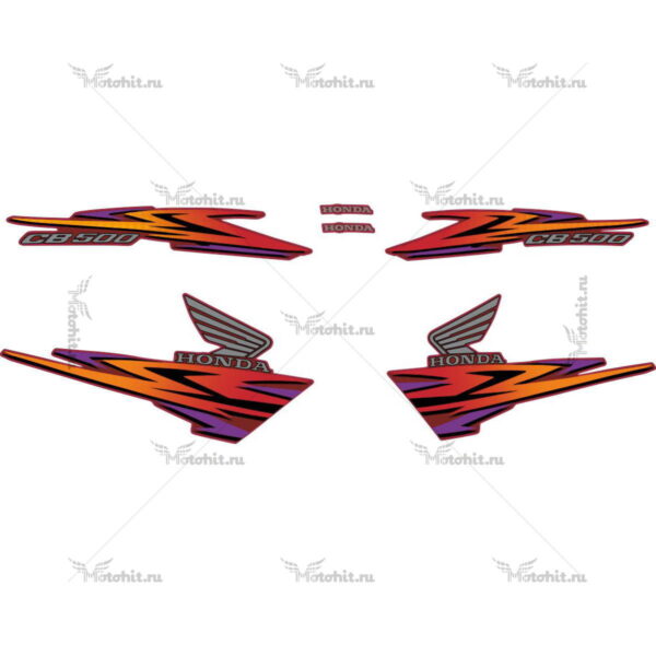 Decals for Honda CB-500 2000