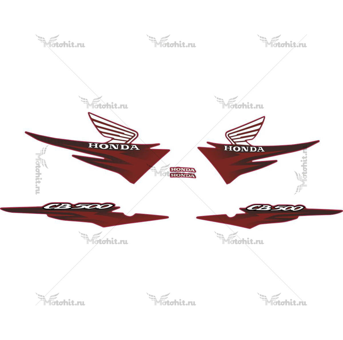 Decals for Honda CB-500 2001