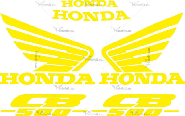 Decals for Honda CB-500-Е 1993-2003