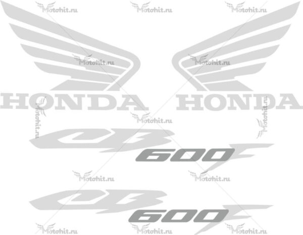 Decals for Honda CB-600-F 1999