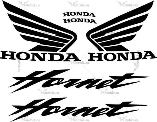 Decals for Honda CB-600-F HORNET 2005