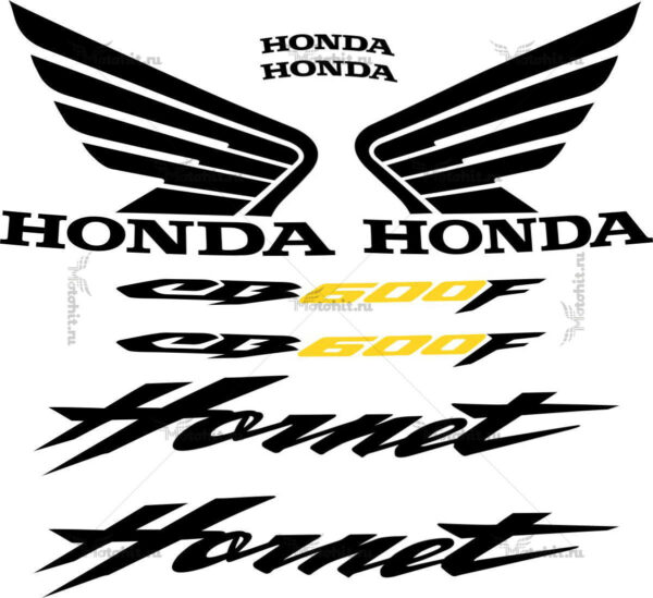 Decals for Honda CB-600-F HORNET 2006