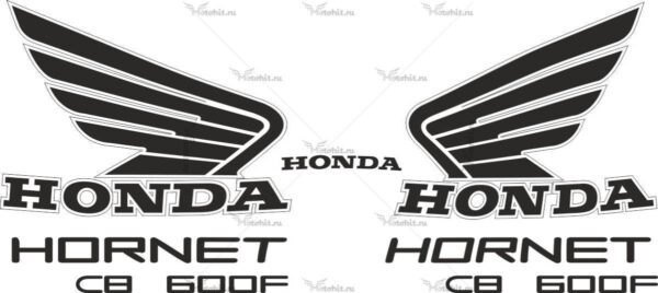 Decals for Honda CB-600-F HORNET 2007-2013