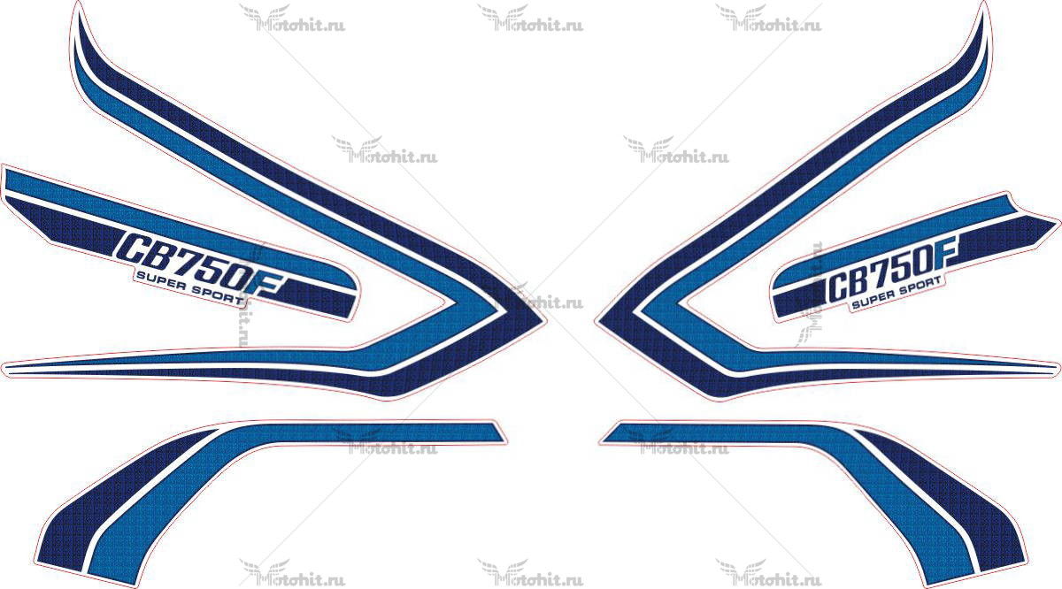 Decals for Honda CB-750-F 1980+