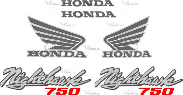 Decals for Honda CB-750-SC 1991-1993 NIGHTHAWK