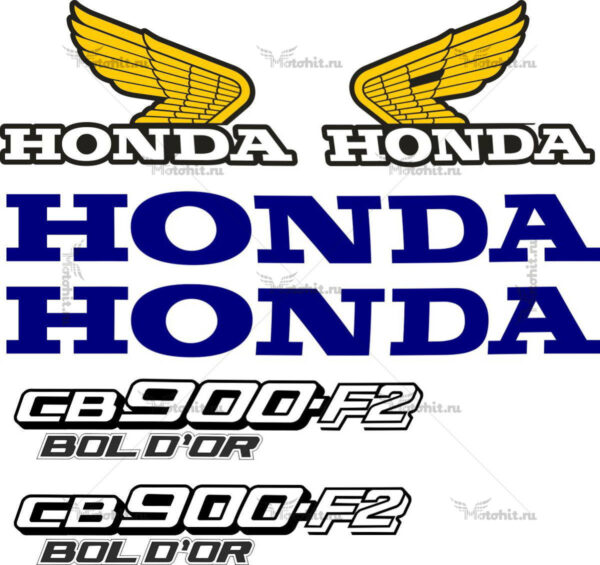 Decals for Honda CB-900-F2 1978