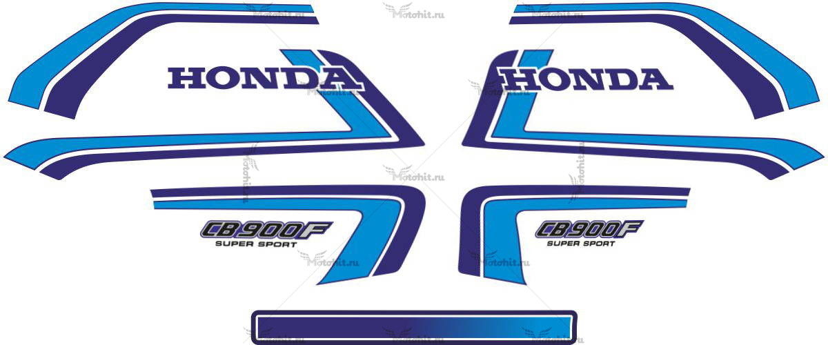 Decals for Honda CB-900-F 1980+