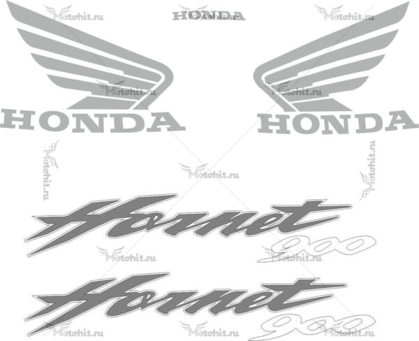 Decals for Honda CB-900 HORNET 2004+