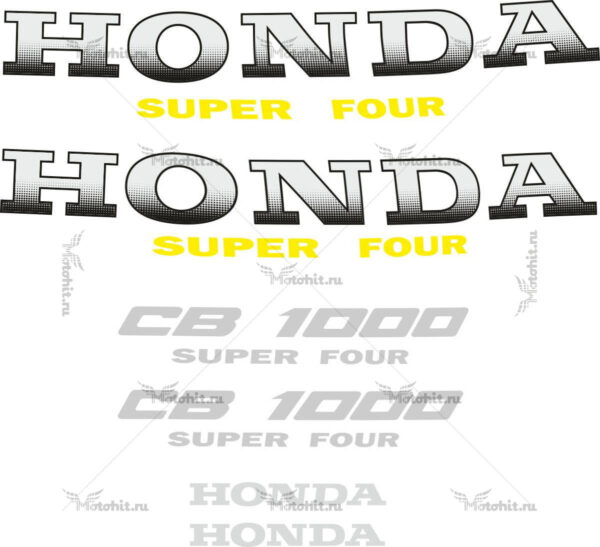 Decals for Honda CB-1000-SF 1992-1998