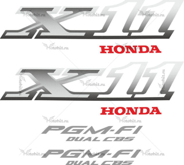 Decals for Honda CB-1100-SF-X11 2000-2003
