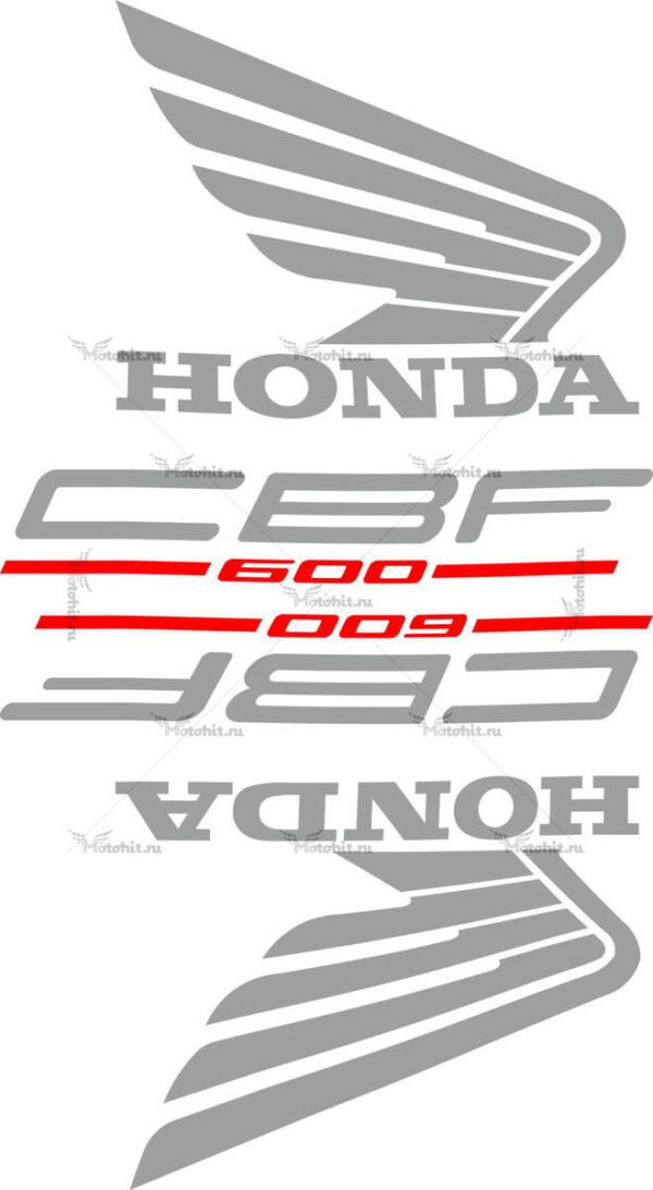 Decals for Honda CB-600-F 2004+